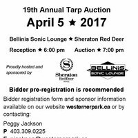 Red Deer Tarp Auction